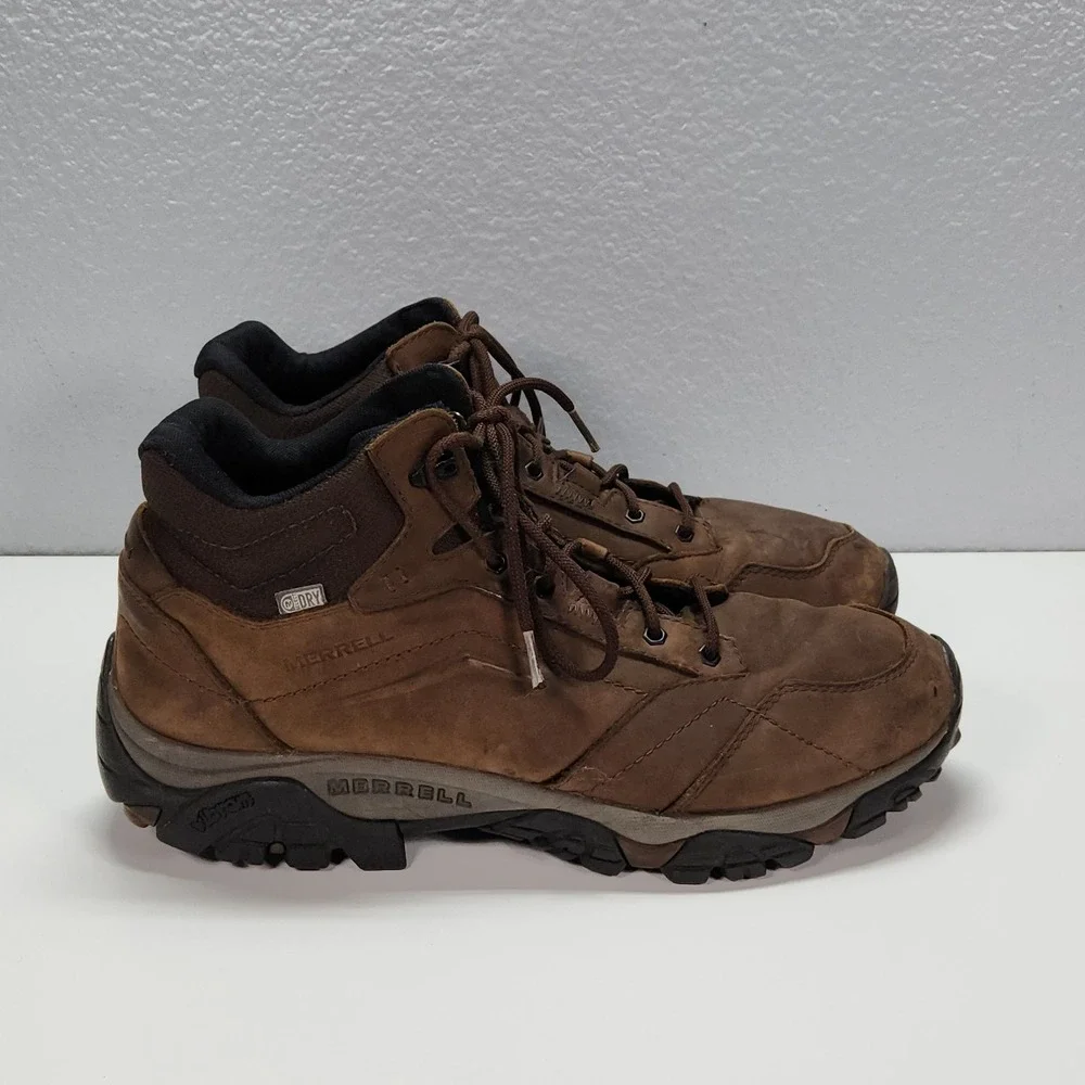 Merrell Moab Adventure Mid Waterproof Hiking Boots J91819 Mens US 12 *No Insoles